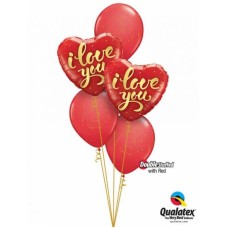 Bukiet 794 Straight to the Heart Qualatex #78541-2 90954-3 43790-3